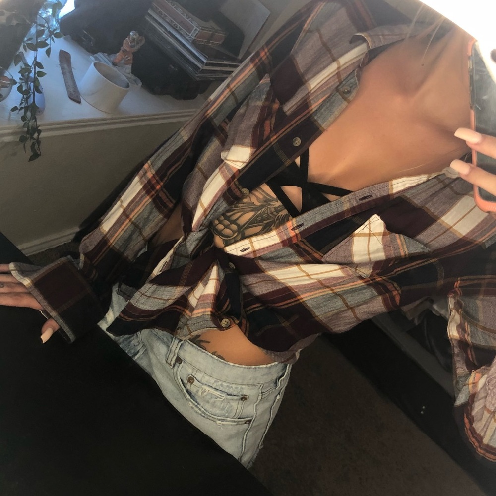 Fall color flannel